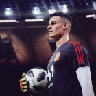 Kepa, con el uniforme de España.