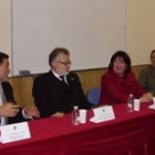 Miguel Alejo, José Luis Prieto, Ana Luisa Durán y Joaquín Contreras, durante la presentación