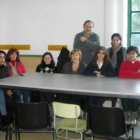 Las alumnas del taller de decoración, que se desarrolló esta semana