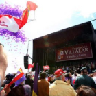 Más de 20.000 personas formaron parte de la fiesta en la campa de Villalar de los Comuneros.