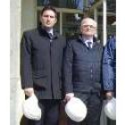 Maurizio Sartorato y Roberto Venturini, ayer en Antibióticos