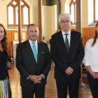 Cristina Santos, Pablo Junceda, José A. Hermida y Blanca de Elías. DL