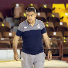 El entrenador del Ademar, Manolo Cadenas. MARCIANO PÉREZ.