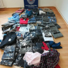 Parte del material ‘pirata’ intervenido. POLICÍA LOCAL DE PONFERRADA