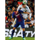 Messi abrió el marcador y Cristiano empató antes de lesionarse. A. G.