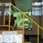 Imagen del taller de vagones de Renfe en la ciudad castellana