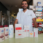 El vocal de Dermatología del Colegio de Farmacéuticos, Rubén García de la Peña.