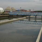 La depuradora de agua de Onzonilla filtra los vertidos de los colectores del alfoz de León