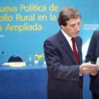 Villalba, junto a la eurodiputada socialista, Soraya Rodríguez