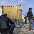 El campo de refugiados de Moria, en la isla de Lesbos, el pasado febrero