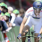 Jesús Herrada es el último campeón del nacional de ciclismo, título que conquistó en Bembibre en junio de 2013.