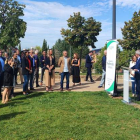 Imagen de la inauguración, con la asistencia de representantes de la comunidad universitaria y autoridades del Bierzo. DL