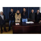 Algunos de los asistentes a la reunión de la ejecutiva socialista en Fresno.