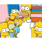 Los geniales personajes de la familia Simpson. ARCHIVO