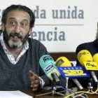 Germán Fernández y Mariano San Martín tras analizar el proyecto