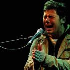 El cantante barcelonés Miguel Poveda durante una actuación.
