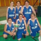 Formación del equipo femenino de Asprona León que se proclamó campeón en el Nacional