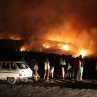El atentado forestal que arrasó casi cien hectáreas del monte de Ponferrada fue uno de los varios que hubo en la zona hace dos años.