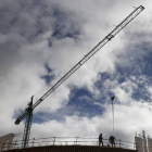 Obras de construcción en León