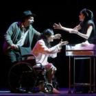 Imagen de una de las escenas del musical