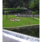 Playa fluvial en Friera.