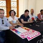Un momento de la presentación de la nueva edición del CelloLeón Festival en la Casa Botines. MARCIANO PÉREZ