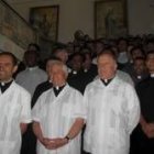 El grupo de religiosos se alojará en el Seminario durante este mes