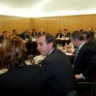 El ministro Alonso, ayer, en el Consejo de Política de Seguridad