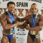 Los bercianos Marcos Fuentes y Rogelio Álvarez lograron medallas en Vigo. DL