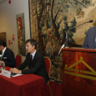 El director general del Centro de Supercomputación inaugura las jornadas en presencia del consejero de Fomento y el alcalde de León. RAMIRO