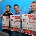 Un momento de presentación de la San Silvestre.