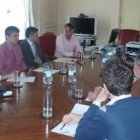 Ordás y García se reunieron con el el jefe de la Unidad de Carreteras y con el subdelegado del Gobie