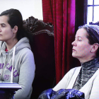 Triana Martínez y Montserrat González, durante el juicio en la Audiencia Provincial. MARCIANO PÉREZ