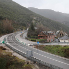 Actual trazado de la carretera N-120, en La Barosa. L. DE LA MATA