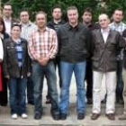 Los miembros de la candidatura que encabeza De la Fuente