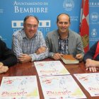 Acobem y el Ayuntamiento presentaron ayer el desfile. CEBRONES