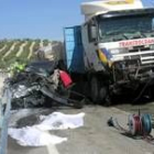 Imagen de uno de los accidentes más graves, ocurrido el pasado sábado en Luque (Córdoba)