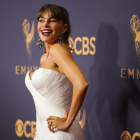 Vergara, en la alfombra roja de los 69º Premios Emmy, en Los Ángeles, el pasado día 17