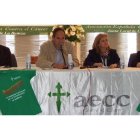 José Ángel Bécares, José Ignacio Salgado, Maritrini del Canto y Emilia Rodríguez presentaron la Marcha Popular de la Esperanza.