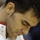 El jugador de los Raptors de Toronto, el español José Calderón lamenta la derrota.