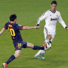 Messi y Cristiano Ronaldo, principales alicientes de un clásico con mucho talento. ALBERTO ESTÉVEZ