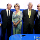 Ana Pastor, Luis de Guindos, Aguirre, García-Margallo y Jorge Fernández.