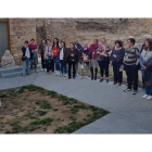 Las mujeres rurales leonesas han visitado estos días León, Palencia y Madrid. DL