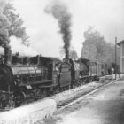 Imagen de archivo del antiguo tren que unía La Robla y Bilbao