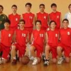 Formación infantil del Leonés (arriba) y femenina de minibasket (abajo)