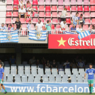 La Deportiva contó con un buen número de aficionados en las gradas del Mini Estadi.