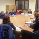 La presidenta de la Audiencia, Ana del Ser, presidió la comisión provincial contra Violencia de Género.