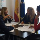 La alcaldesa conoció el proyecto de Espacio Integrado Inteligente en una reunión con el CRE. DL