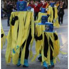 Participantes en el desfile de Ponferrada el año pasado.