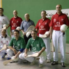 Los integrantes del Club de Pelota Leonés no pudieron desplazarse a Gijón por las inclemencias meteo